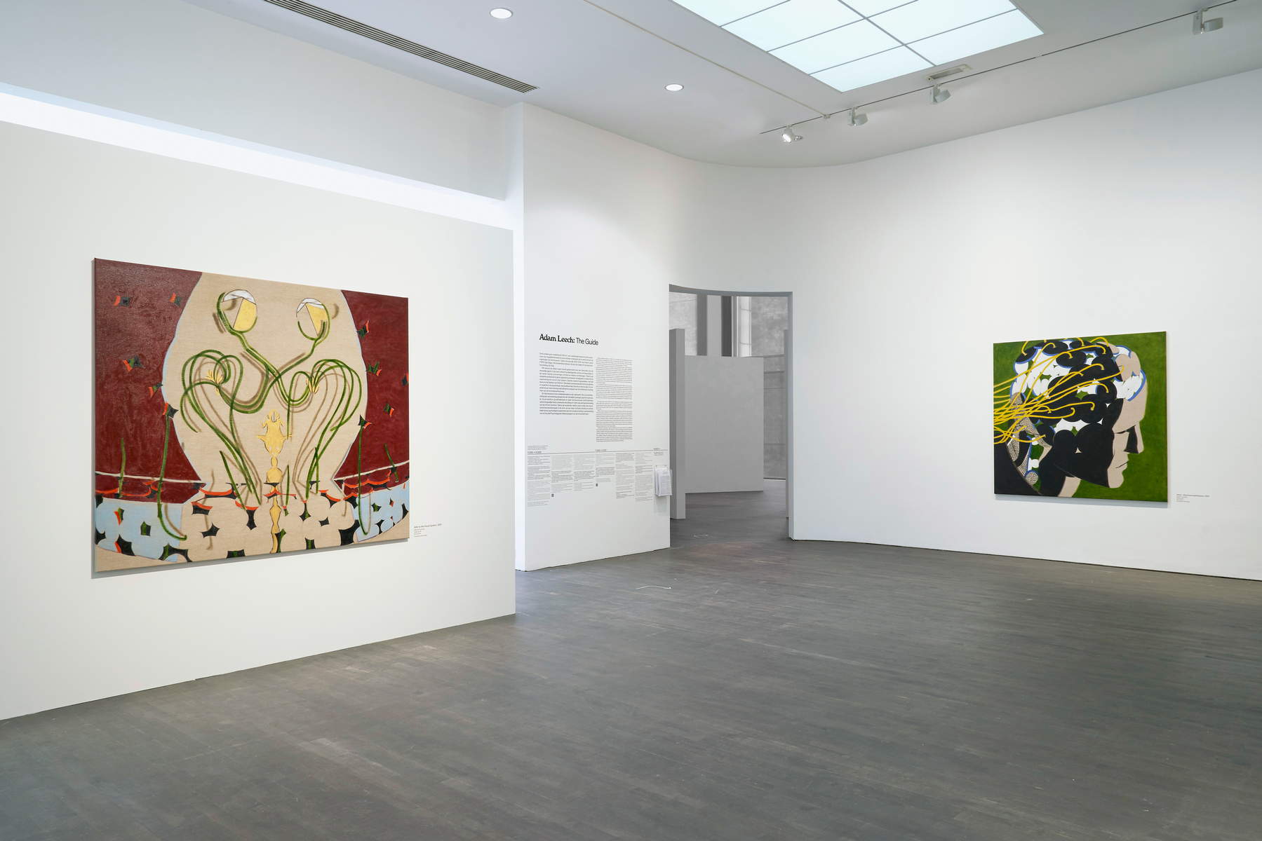 The Guide — installation view, SMAK Museum